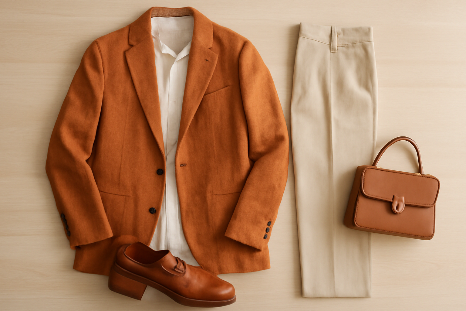 Cara Memadukan Warna Terracotta untuk OOTD Harian