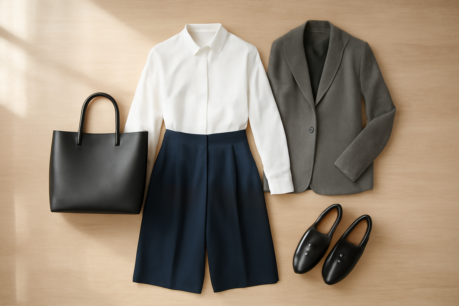 Cara Mix and Match Kemeja Putih untuk OOTD Kantor